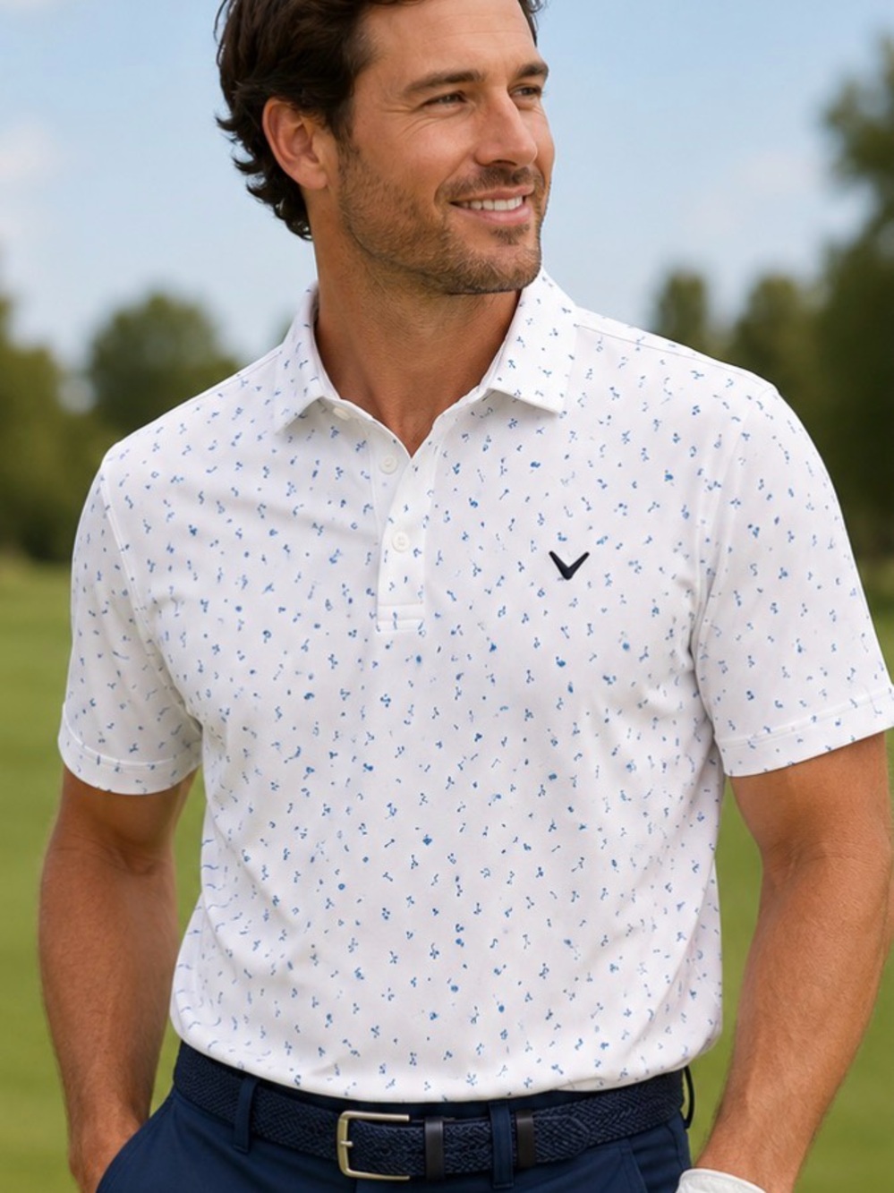Callaway Opti-Dri Golf Polo Shirt | Men's Medium | | Moisture Wicking